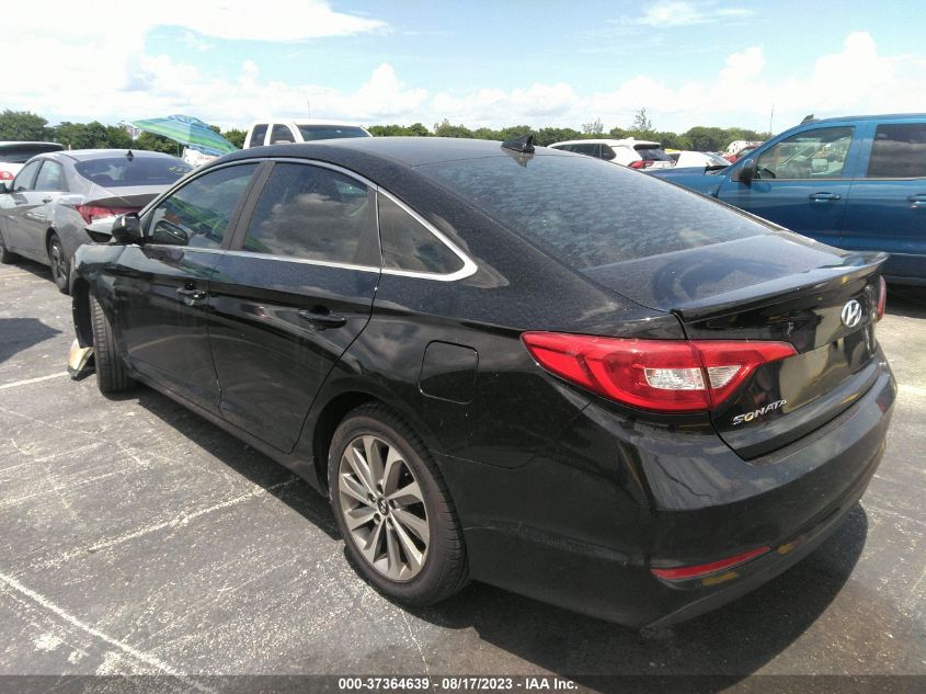 2015 HYUNDAI SONATA 2.4L SE - 5NPE24AF2FH015525