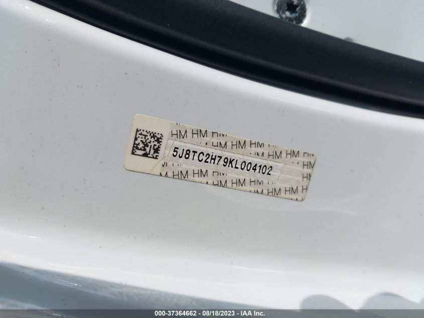 2019 ACURA RDX ADVANCE - 5J8TC2H79KL004102