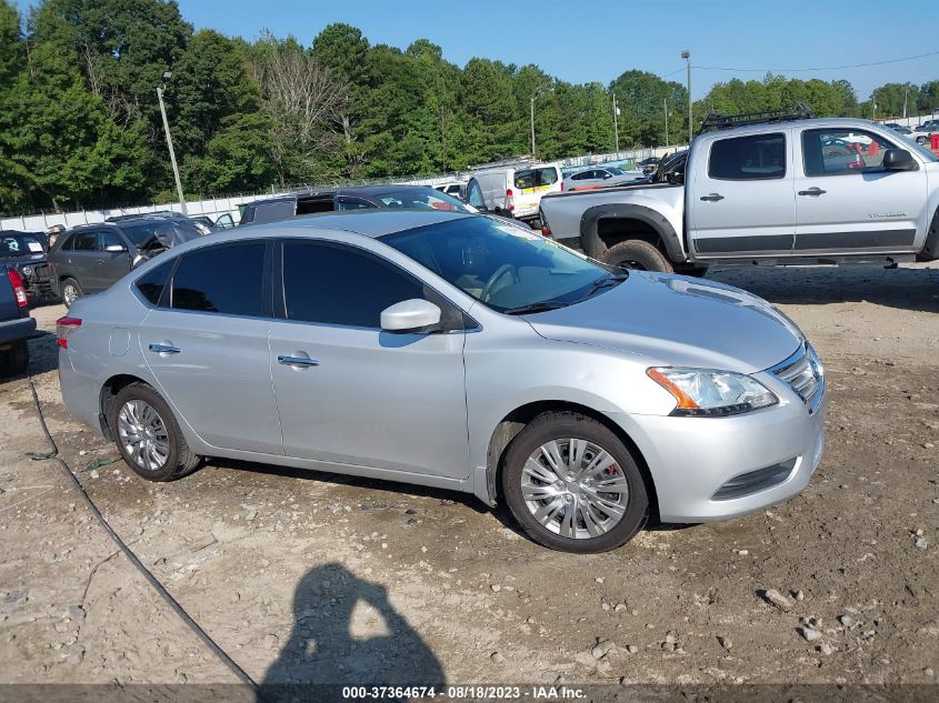 2013 NISSAN SENTRA SV - 3N1AB7AP2DL722875