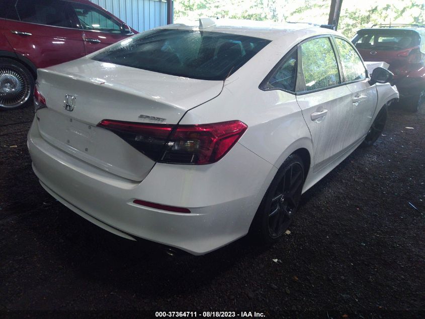 2022 HONDA CIVIC SEDAN SPORT - 2HGFE2F52NH537841