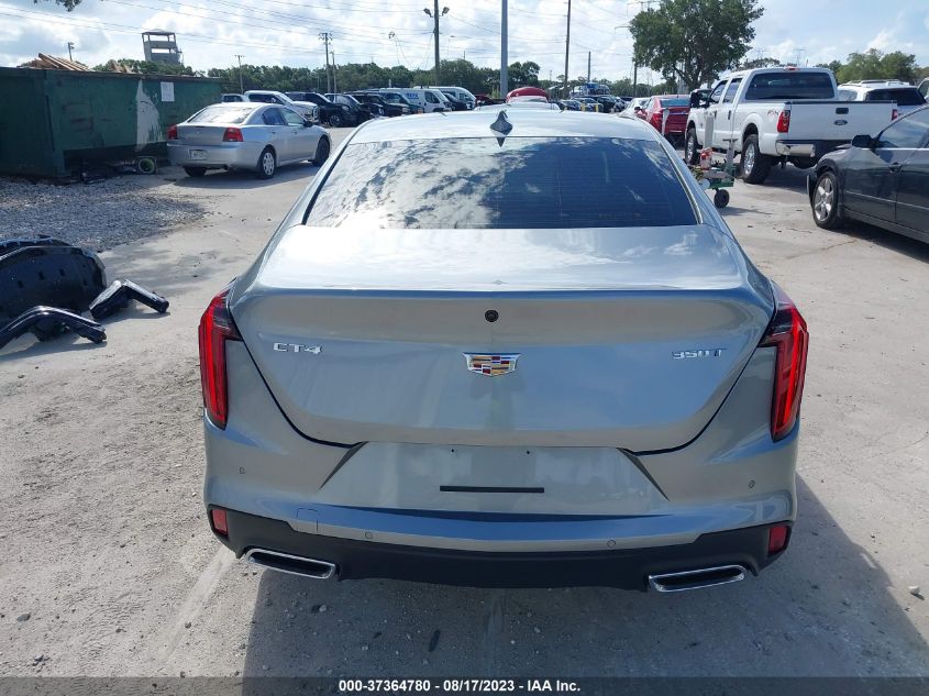 2023 CADILLAC CT4 LUXURY - 1G6DA5RK3P0137916