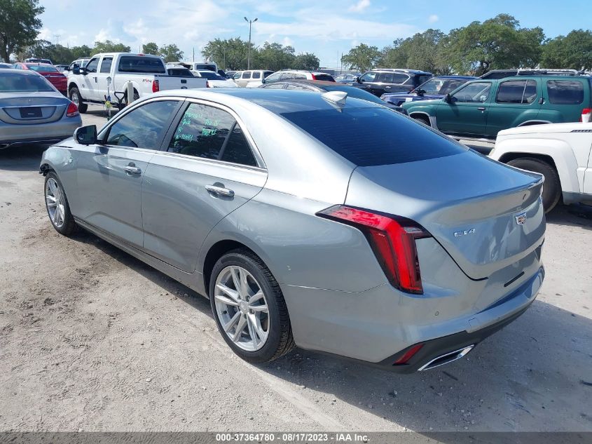 2023 CADILLAC CT4 LUXURY - 1G6DA5RK3P0137916