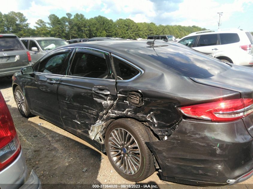 2017 FORD FUSION SE - 3FA6P0HD0HR320479