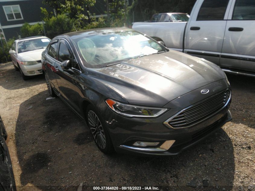 2017 FORD FUSION SE - 3FA6P0HD0HR320479