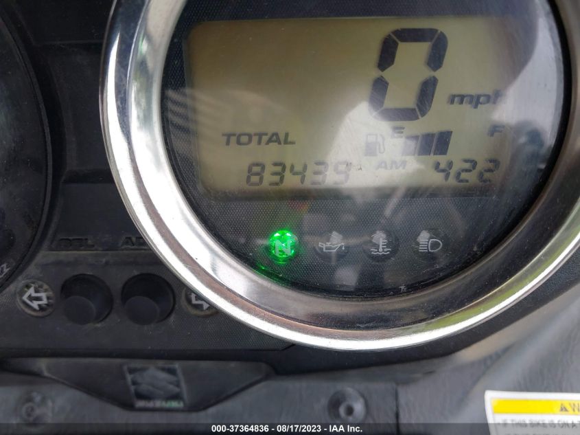 2008 SUZUKI GSF1250 S - JS1GW72AX82100404
