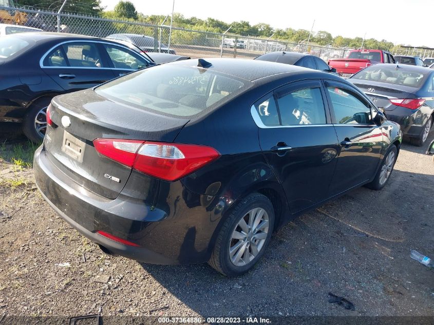 2014 KIA FORTE EX - KNAFX4A85E5162795