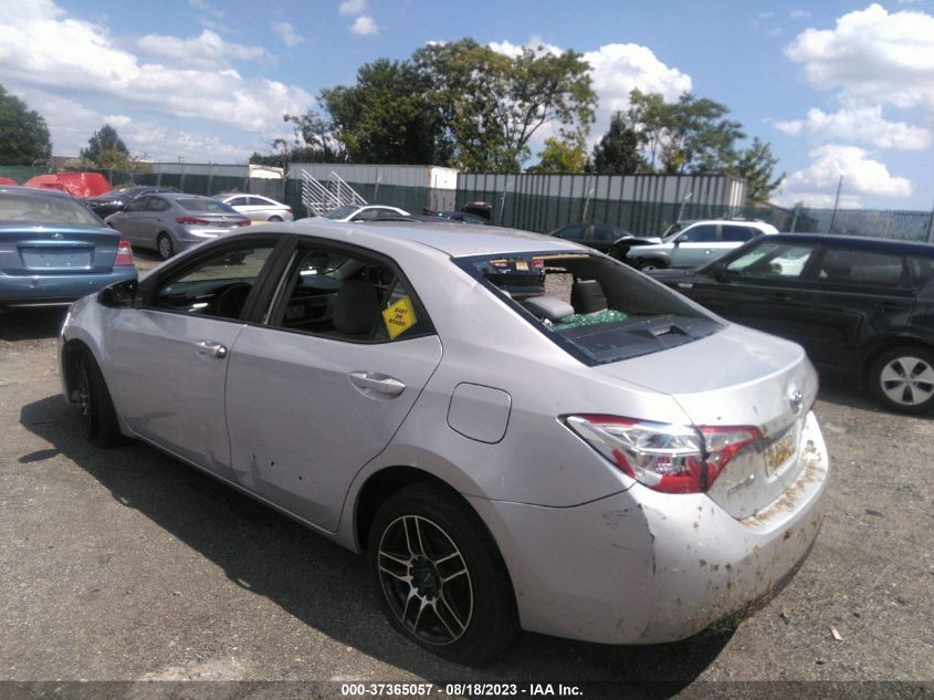 2016 TOYOTA COROLLA L/LE/LE PLS/PRM/S/S PLS - 2T1BURHE7GC647559