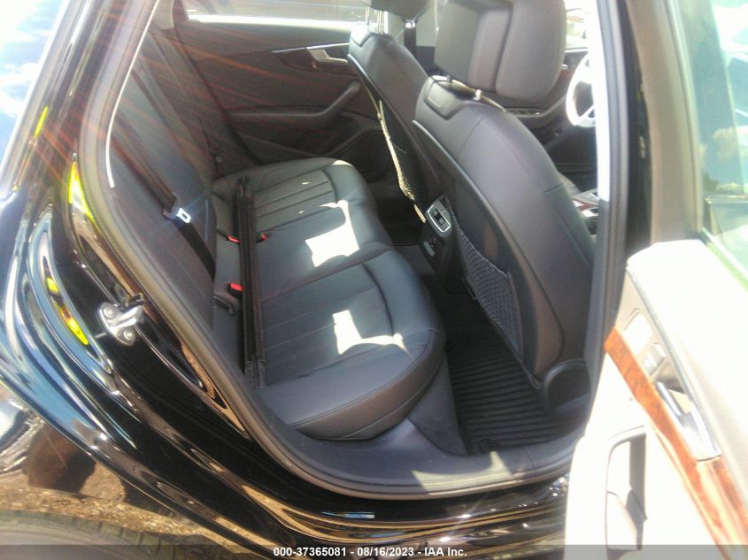 2019 AUDI A4 PREMIUM - WAUDNAF45KA105064