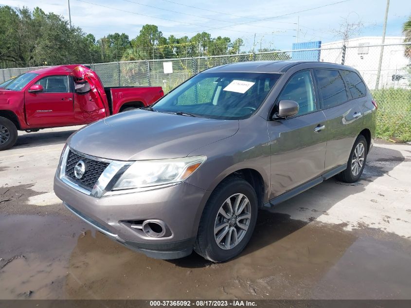 2013 NISSAN PATHFINDER S - 5N1AR2MN0DC610122