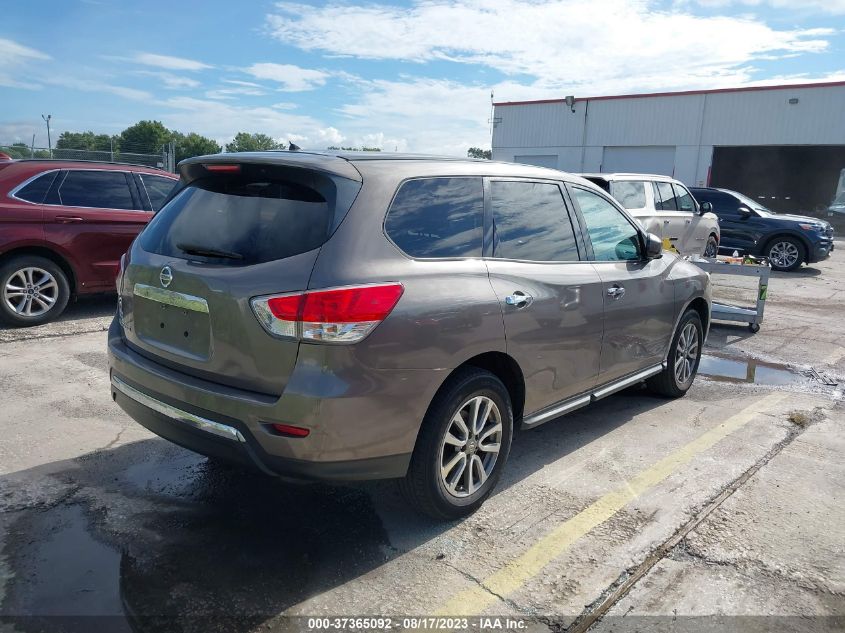 2013 NISSAN PATHFINDER S - 5N1AR2MN0DC610122