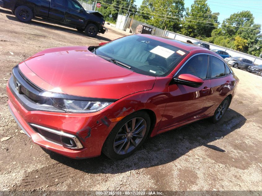 2020 HONDA CIVIC SEDAN EX-L 19XFC1F78LE009956