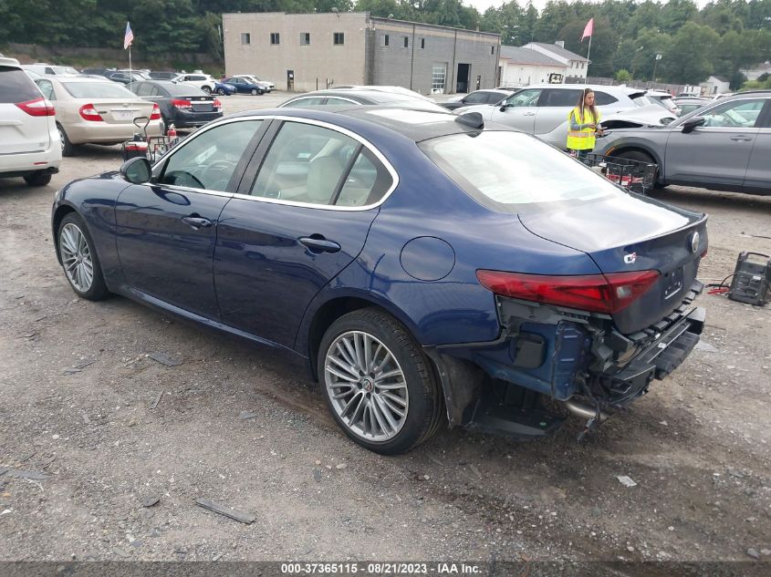 2017 ALFA ROMEO GIULIA TI - ZARFAEEN7H7537983