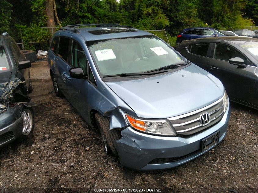 2013 HONDA ODYSSEY EX-L - 5FNRL5H62DB080865