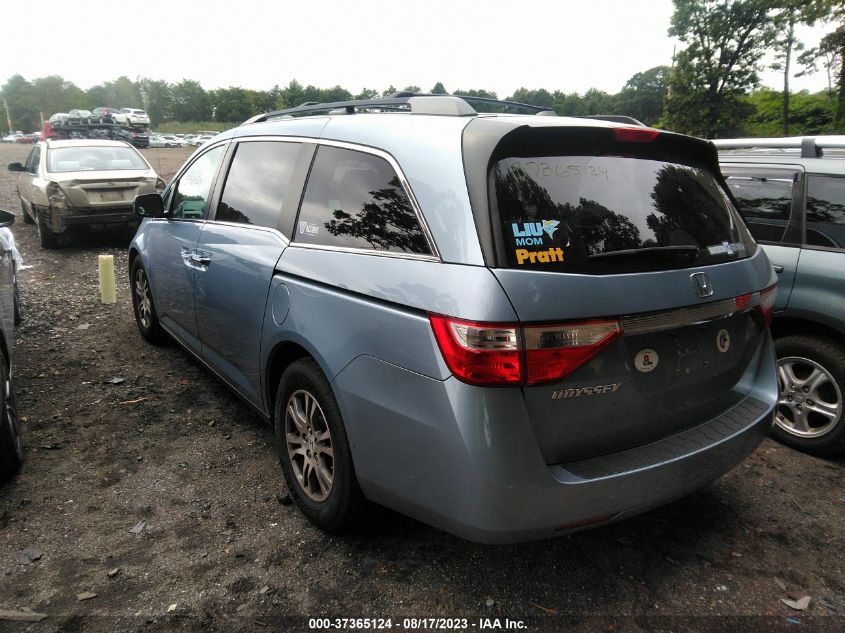 2013 HONDA ODYSSEY EX-L - 5FNRL5H62DB080865