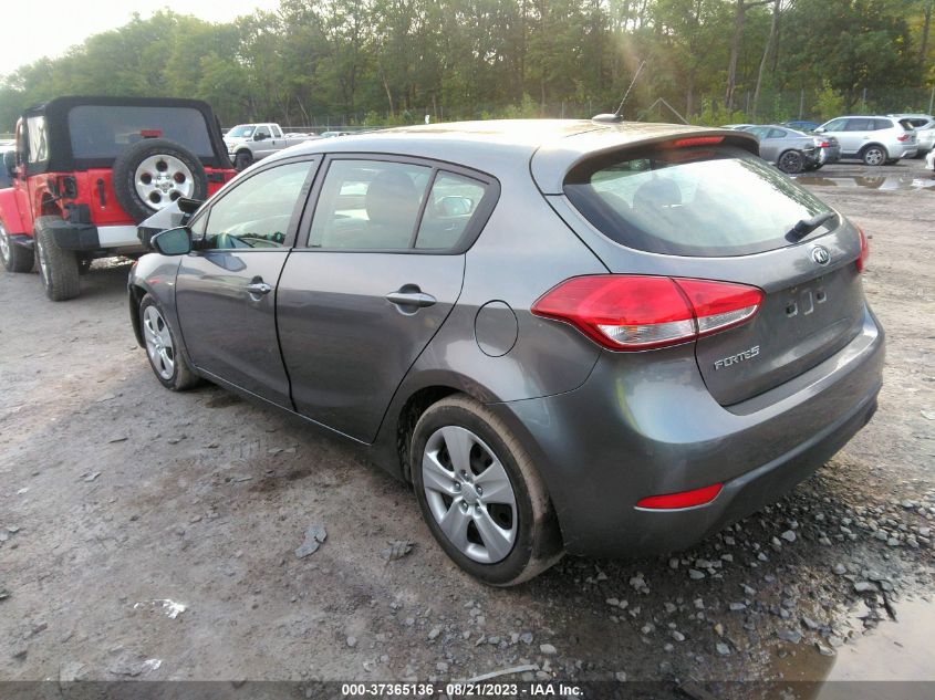 2016 KIA FORTE 5-DOOR LX - KNAFK5A80G5597859