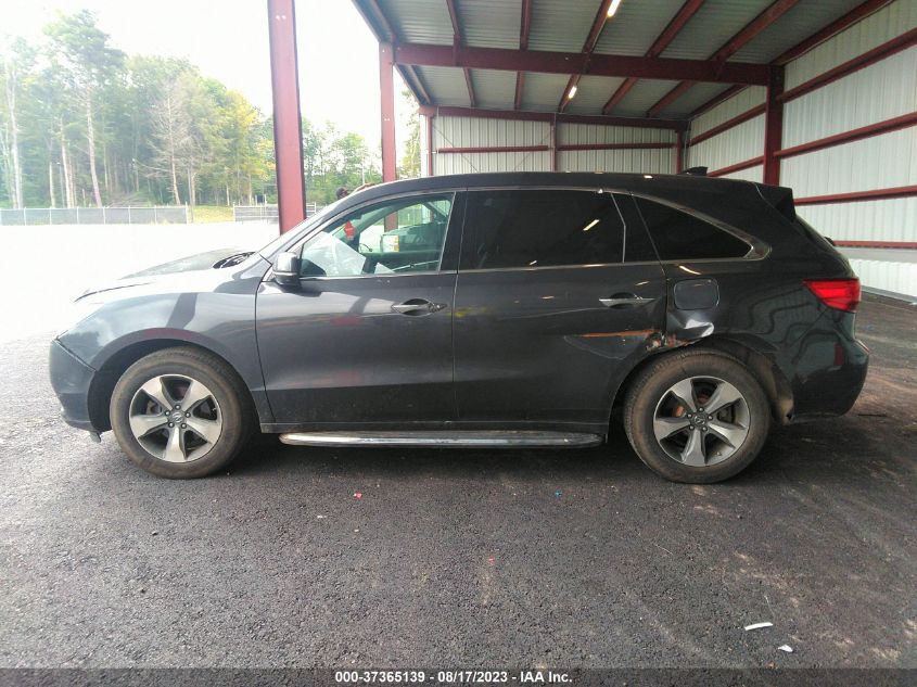 2016 ACURA MDX - 5FRYD4H27GB044785