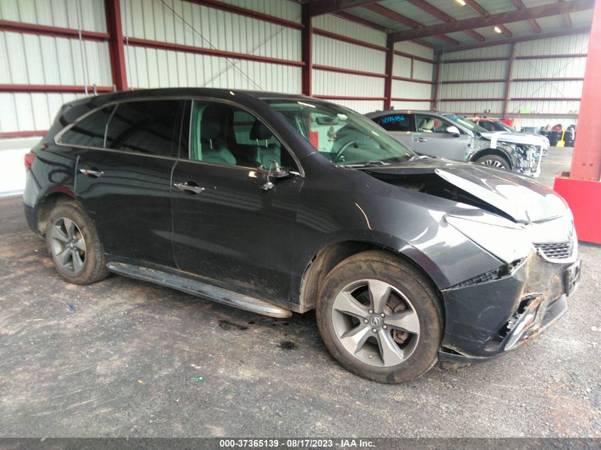 2016 ACURA MDX - 5FRYD4H27GB044785