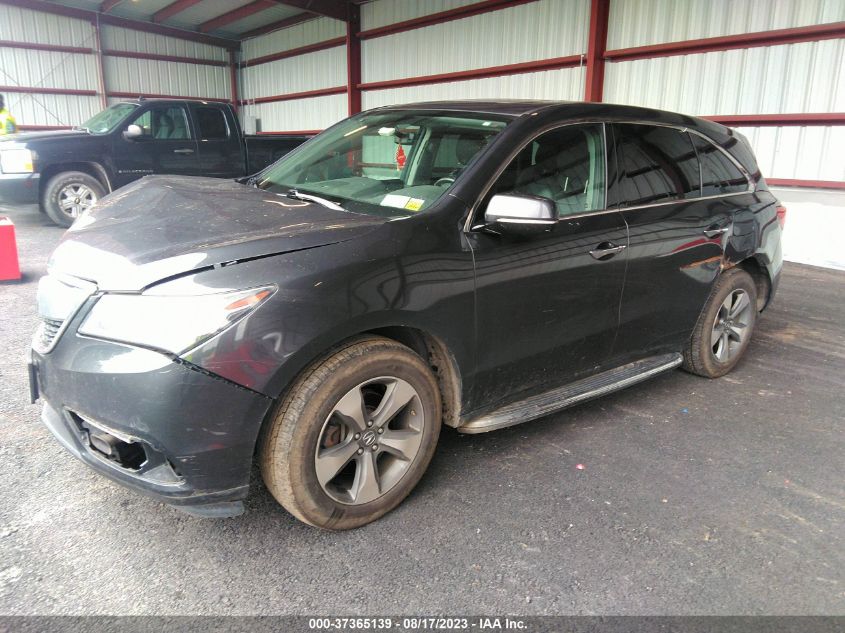 2016 ACURA MDX - 5FRYD4H27GB044785