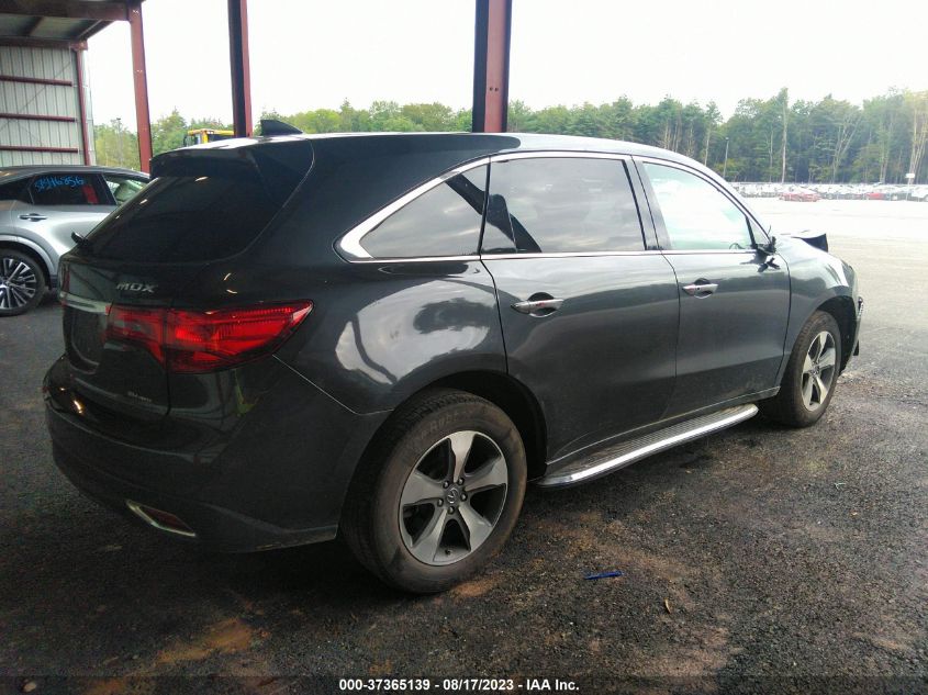 2016 ACURA MDX - 5FRYD4H27GB044785