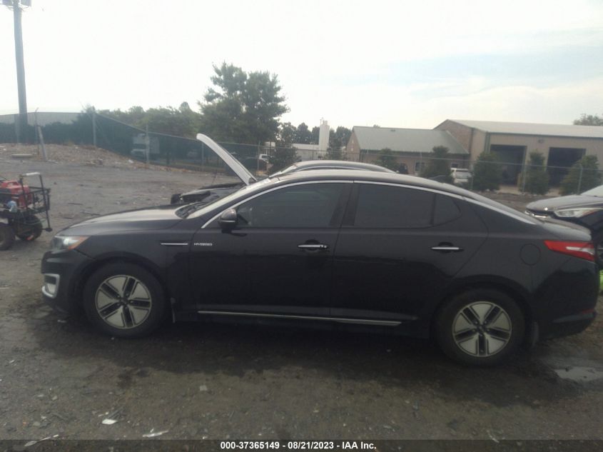 2013 KIA OPTIMA HYBRID LX - KNAGM4AD5D5058767