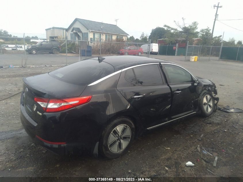 2013 KIA OPTIMA HYBRID LX - KNAGM4AD5D5058767