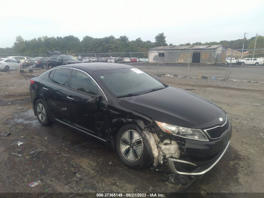 2013 KIA OPTIMA HYBRID LX - KNAGM4AD5D5058767