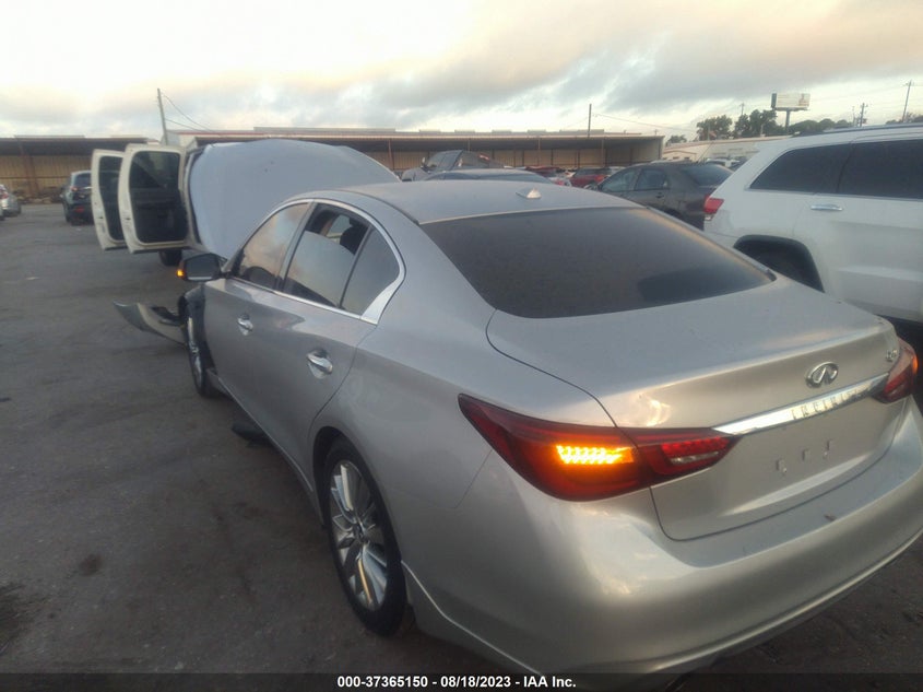 VIN JN1EV7AP7KM542111 2019 INFINITI Q50 LUXE/SPORT/SIGNATURE EDIT