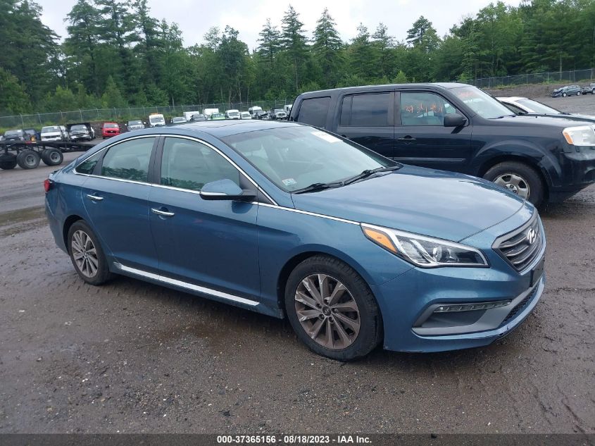 2017 HYUNDAI SONATA SPORT - 5NPE34AF5HH580271