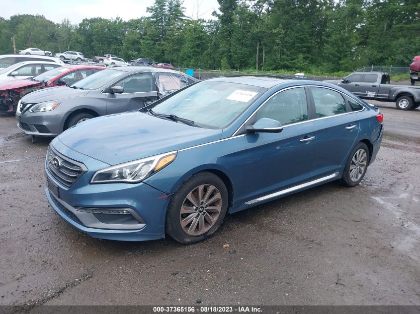 2017 HYUNDAI SONATA SPORT - 5NPE34AF5HH580271