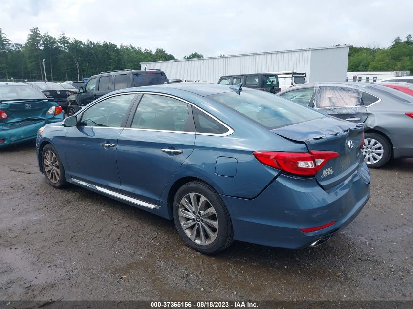 2017 HYUNDAI SONATA SPORT - 5NPE34AF5HH580271