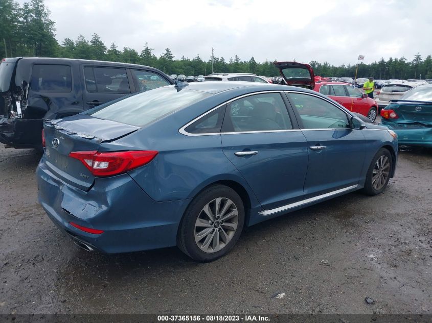 2017 HYUNDAI SONATA SPORT - 5NPE34AF5HH580271