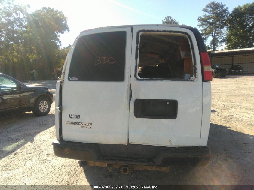 2014 CHEVROLET EXPRESS CARGO VAN - 1GCZGTBGXE1139438