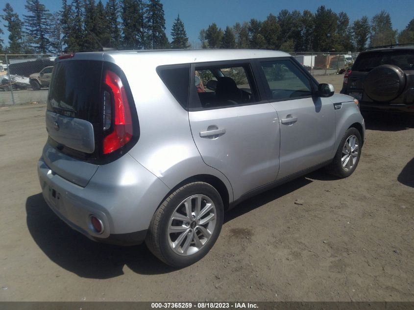 2019 KIA SOUL + - KNDJP3A51K7004841
