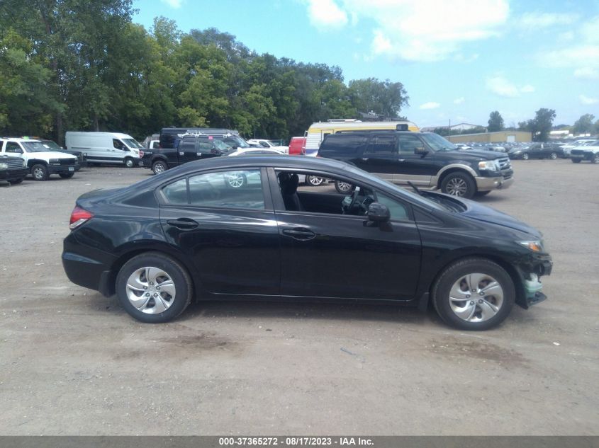 2013 HONDA CIVIC SDN LX - 2HGFB2F55DH581193