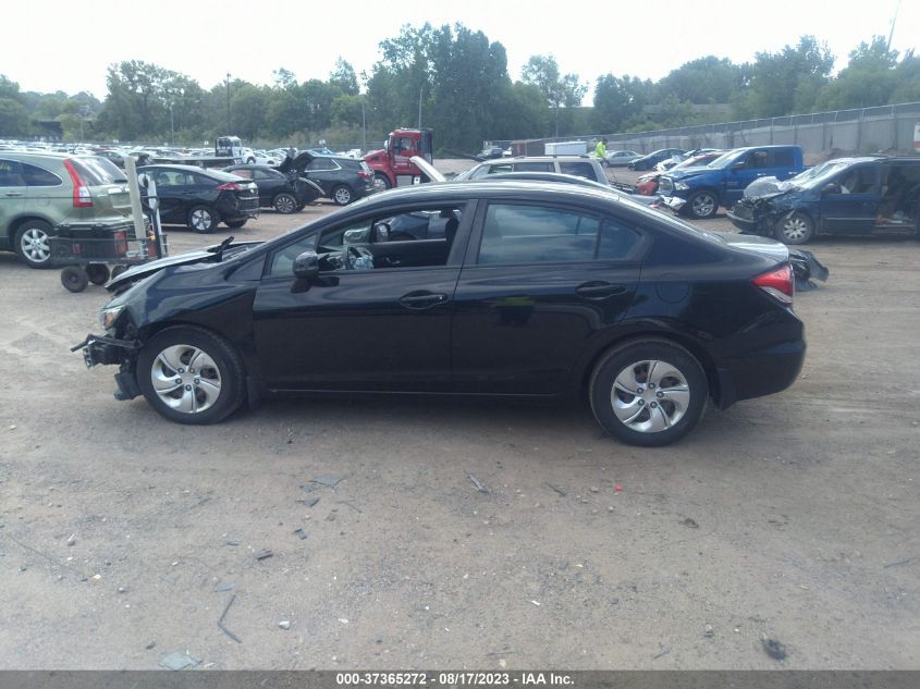 2013 HONDA CIVIC SDN LX - 2HGFB2F55DH581193