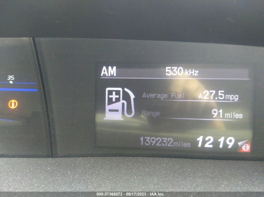 2013 HONDA CIVIC SDN LX - 2HGFB2F55DH581193