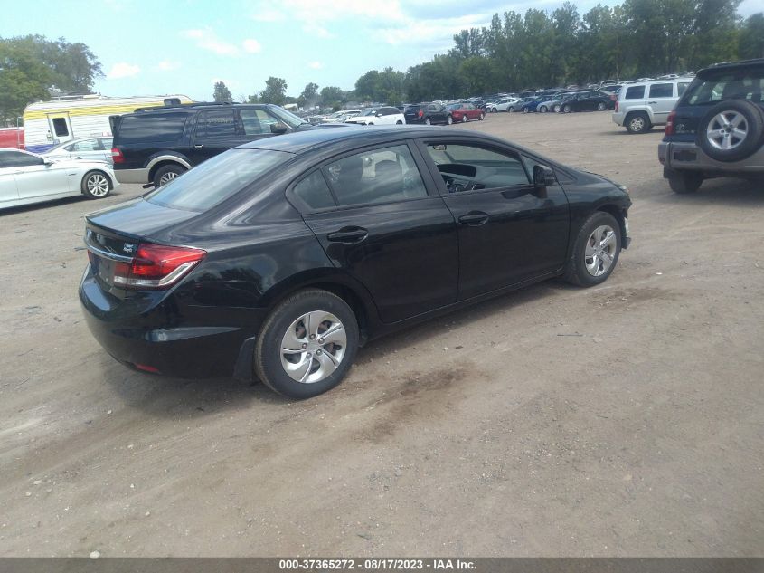 2013 HONDA CIVIC SDN LX - 2HGFB2F55DH581193