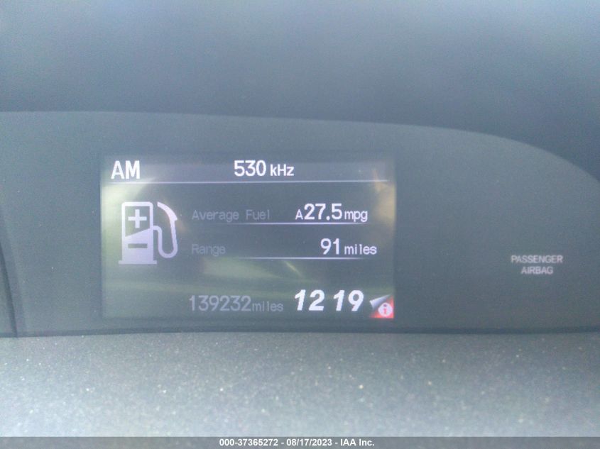 2013 HONDA CIVIC SDN LX - 2HGFB2F55DH581193