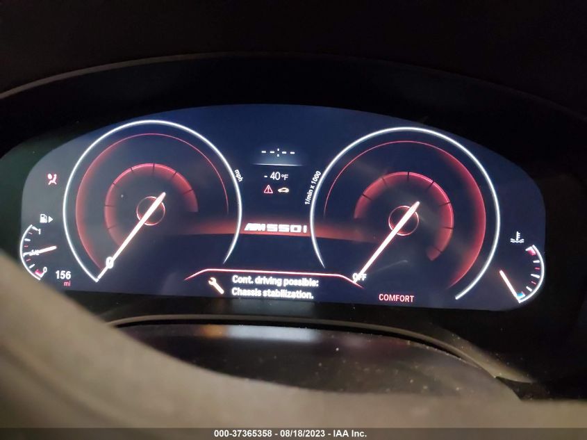 2019 BMW 5 SERIES M550I XDRIVE - WBAJB9C51KB289002