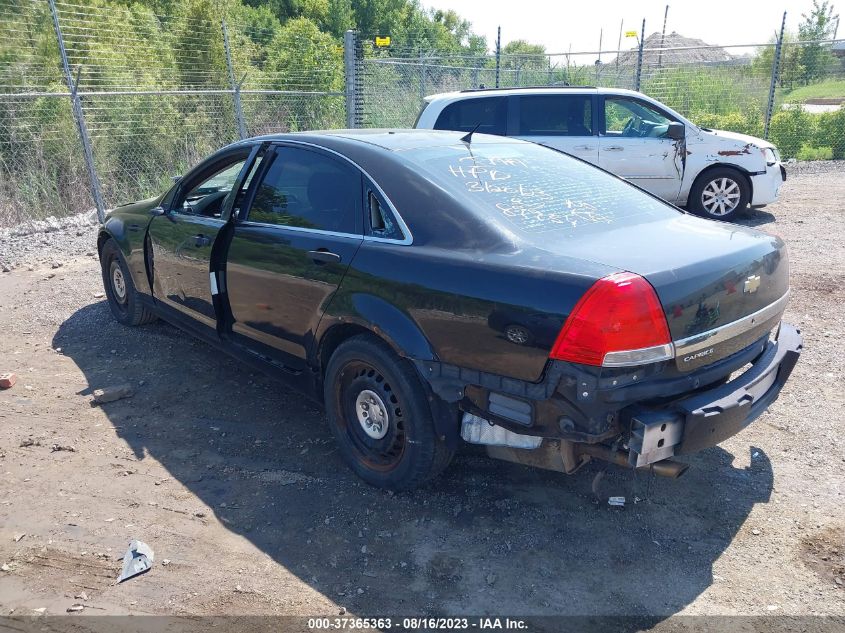 2013 CHEVROLET CAPRICE POLICE PATROL POLICE 6G1MK5U34DL828081