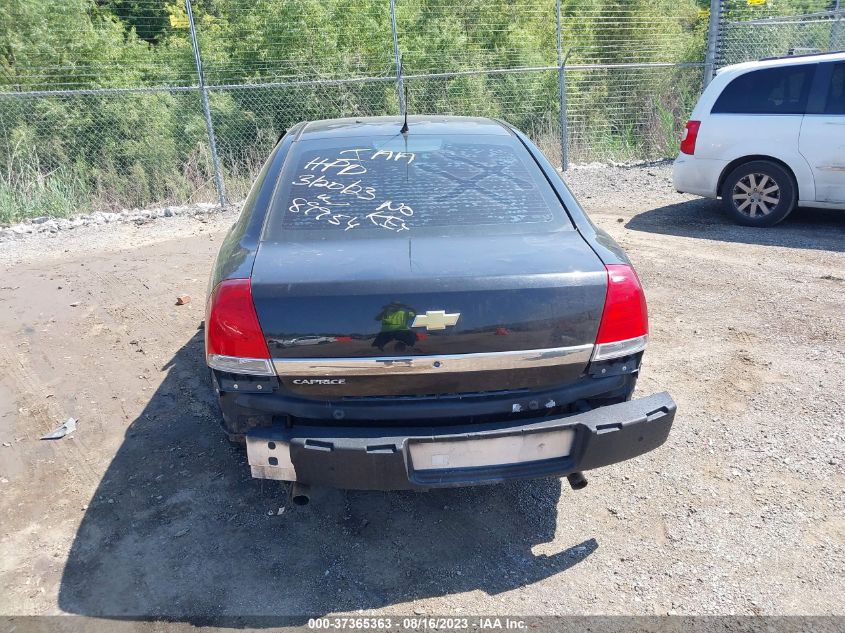 2013 CHEVROLET CAPRICE POLICE PATROL POLICE 6G1MK5U34DL828081