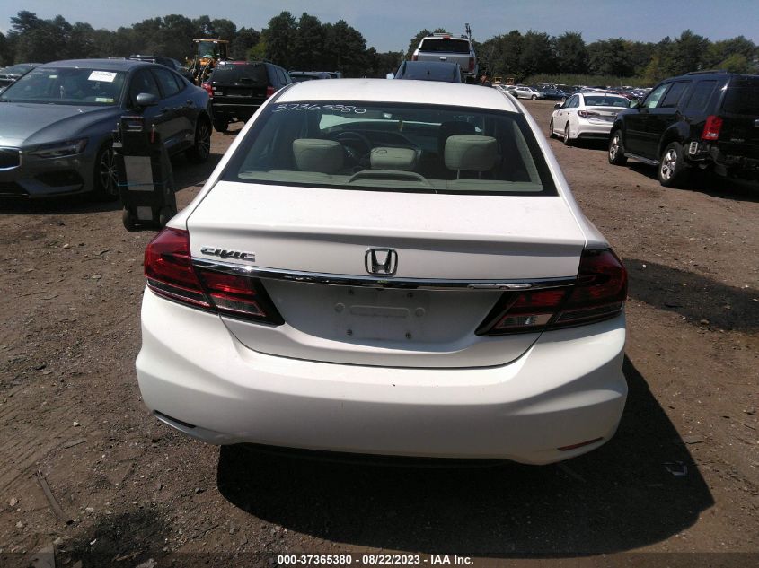2015 HONDA CIVIC SEDAN LX - 19XFB2F58FE224670