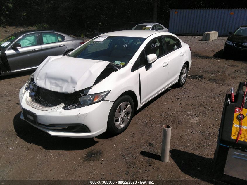 2015 HONDA CIVIC SEDAN LX - 19XFB2F58FE224670