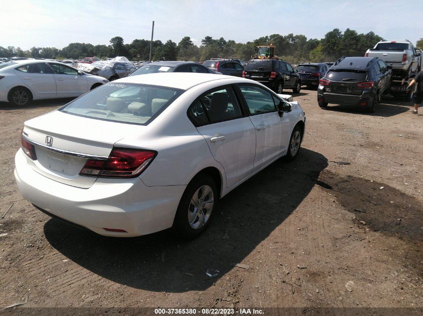 2015 HONDA CIVIC SEDAN LX - 19XFB2F58FE224670