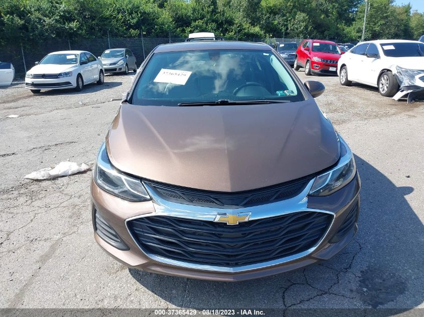 2019 CHEVROLET CRUZE LT - 1G1BE5SM6K7106625