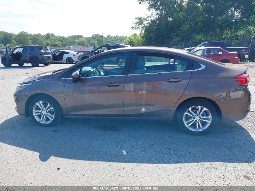 2019 CHEVROLET CRUZE LT - 1G1BE5SM6K7106625