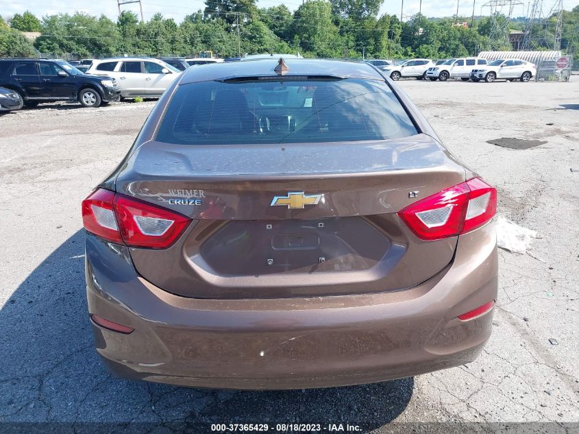2019 CHEVROLET CRUZE LT - 1G1BE5SM6K7106625
