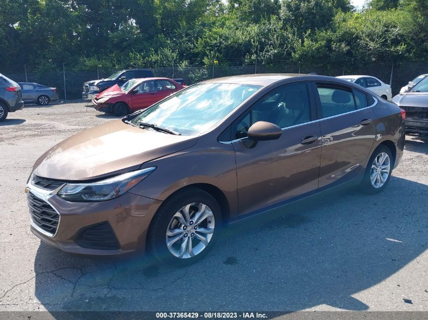 2019 CHEVROLET CRUZE LT - 1G1BE5SM6K7106625