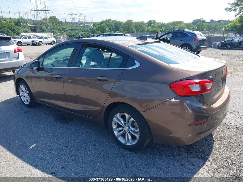 2019 CHEVROLET CRUZE LT - 1G1BE5SM6K7106625
