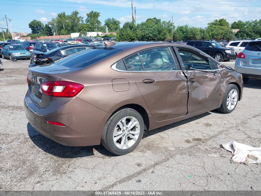 2019 CHEVROLET CRUZE LT - 1G1BE5SM6K7106625